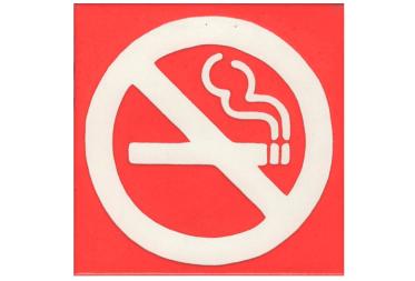 Prohibido Fumar 20x20
